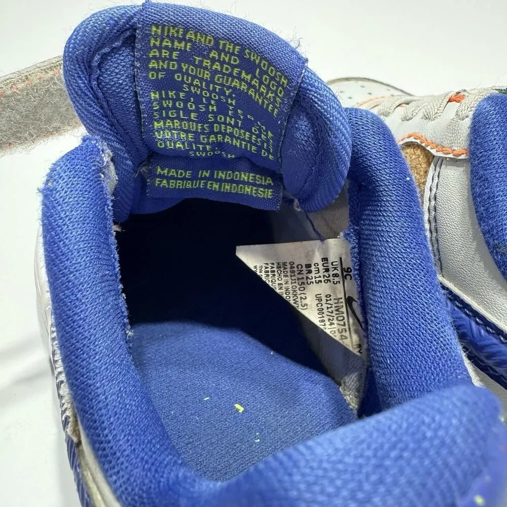 Nike Force 1 LV8 3 PS HM0754-025 Cork Blue Preschool Shoes Size 8.5C